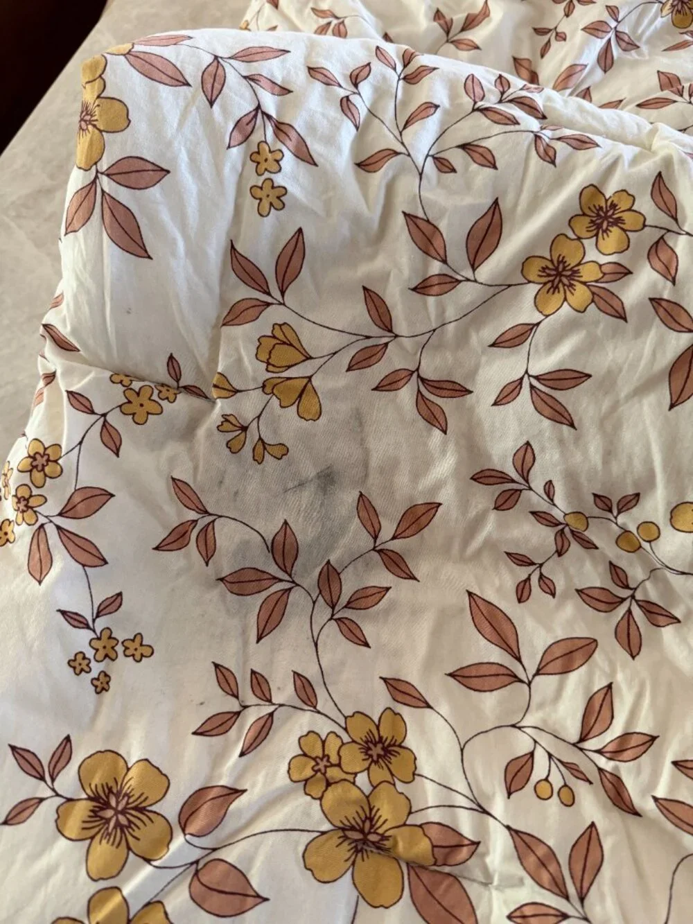 The Company Store Remi Ditsy Floral Queen Comforter + Standard Sham Cotton